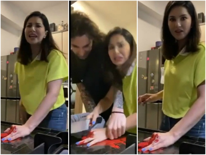 Sunny Leone के Prank से पति Daniel Weber के उड़े होश, Video Viral